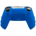 thumbnail image 2 of Silicone Skin Cover Protector Case For PlayStation 5 DualSense Wireless Controller With 6 Black Thumb Grip Caps, Anti-Slip Silicone Soft Rubber Case Protector For PS5 Blue, 2 of 6