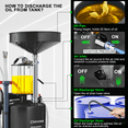 thumbnail image 4 of Waste Oil Drain Tank, 26.4 Gallon Capacity, Pneumatic Oil Extractor, 61 in. Suction/Drain Pipes, 3.17 Gallon Measuring Cup, <0.09MPa Vacuum, 4 of 7
