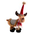 thumbnail image 1 of Juguete de peluche de alce grande de Navidad con patas extensibles Reinde, 1 of 5