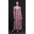 thumbnail image 3 of Bimba Floral Ladies Long Summer Sleeveless Tye Dye Print Casual Maxi Beach Dress-XX-Large, 3 of 6