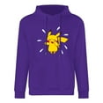 thumbnail image 5 of Pokemon Men's Hoodie, 3D Printed Pikachu Loose Fit Casual Sweatshirt Long Sleeve Pullover, 5 of 8