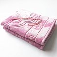 thumbnail image 3 of Muslim Prayer Rug with Prayer Beads, Portable Prayer Mat, Traditional Design Soft Fabric Muslim Thick Prayer Rugs, Luxury Prayer Rug Islam for Women Men, Ramadan or Eid Prayer Carpet Pink, 3 of 5