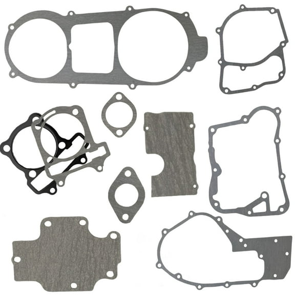GY6 200cc Complete Engine Gaskets Set for NON-Shockproof 200cc 63mm GY6 EFI Engine Fits TaoTao Roketa Jonway SunL Coolster 4-Stroke ATV Go Kart Scooter Buggy Engine Top End Rebuild Kit