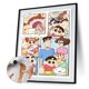 thumbnail image 3 of Kit de pintura por números DIY Crayon Shin-chan Oil Art Picture Craft Decor (H1095) FLhrweasw Nuevo, 3 of 9