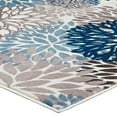 thumbnail image 5 of Modway Calithea Vintage Classic Abstract Floral 5x8  Area Rug in Blue, Brown and Beige, 5 of 8