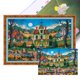 thumbnail image 1 of Kit Punto Cruz Halloween Impreso Hilo Algodón Ecológico Bordado 11CT 90x65cm, 1 of 9