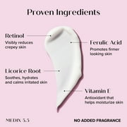 Medix 5.5 Fragrance Free Retinol Body Cream with Glycolic Acid Body Wash. Anti-Aging Skincare Set. Two - 15 fl oz