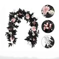 thumbnail image 1 of Thanksgiving Autumn Maple Leaf Wreath Vine Fall Home for Holiday Party, 1 of 5
