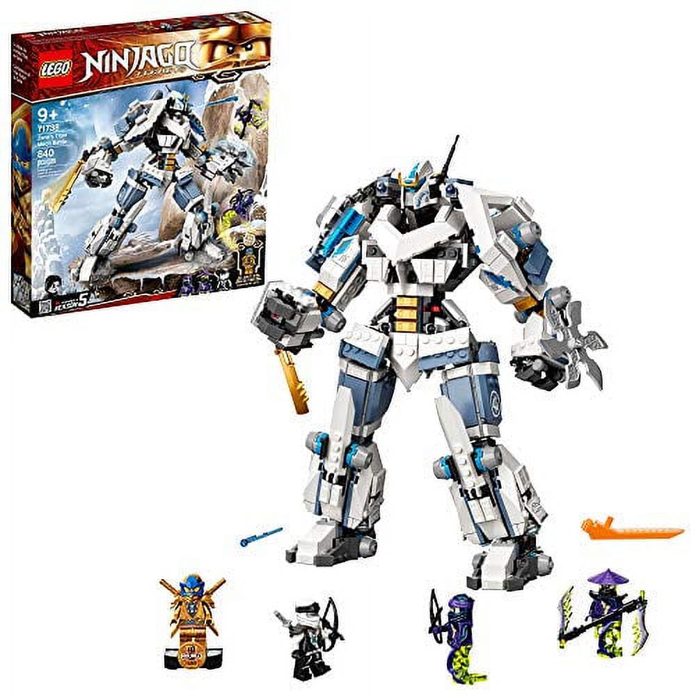 nana☆ LEGO Ninjago Zane's Titan Mech Battle 71738 with Action Features