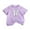 Purple, variant on Shirts Toddler Girl Tee Shirt Casual Round Neck Short Sleeve Tee Shirt Tops Monogram Top Tops (White,120)