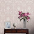 thumbnail image 2 of Laura Ashley Josette Amethyst Wallpaper, 2 of 5