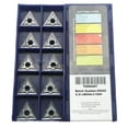 thumbnail image 2 of 10pcs TNMG160404 NN CNC lathe insert cutting tool carbide turning blade, 2 of 9