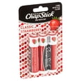 thumbnail image 6 of ChapStick Skin Protectant Lip Balm, Classic Strawberry, 0.15 oz, 3 pk, 6 of 7