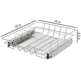 thumbnail image 6 of TRINITY PRO® EcoStorage® 16" Sliding Drawer (2-Pack) - Chrome, 6 of 10