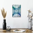 thumbnail image 2 of Elephant Stock White Mandala Wall Art - Decor Elements Canvas Canvas - 8" x 12", 2 of 8