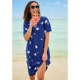 thumbnail image 2 of Woman Within Plus Size Perfect Short-Sleeve Crewneck Tee Dress, 2 of 6