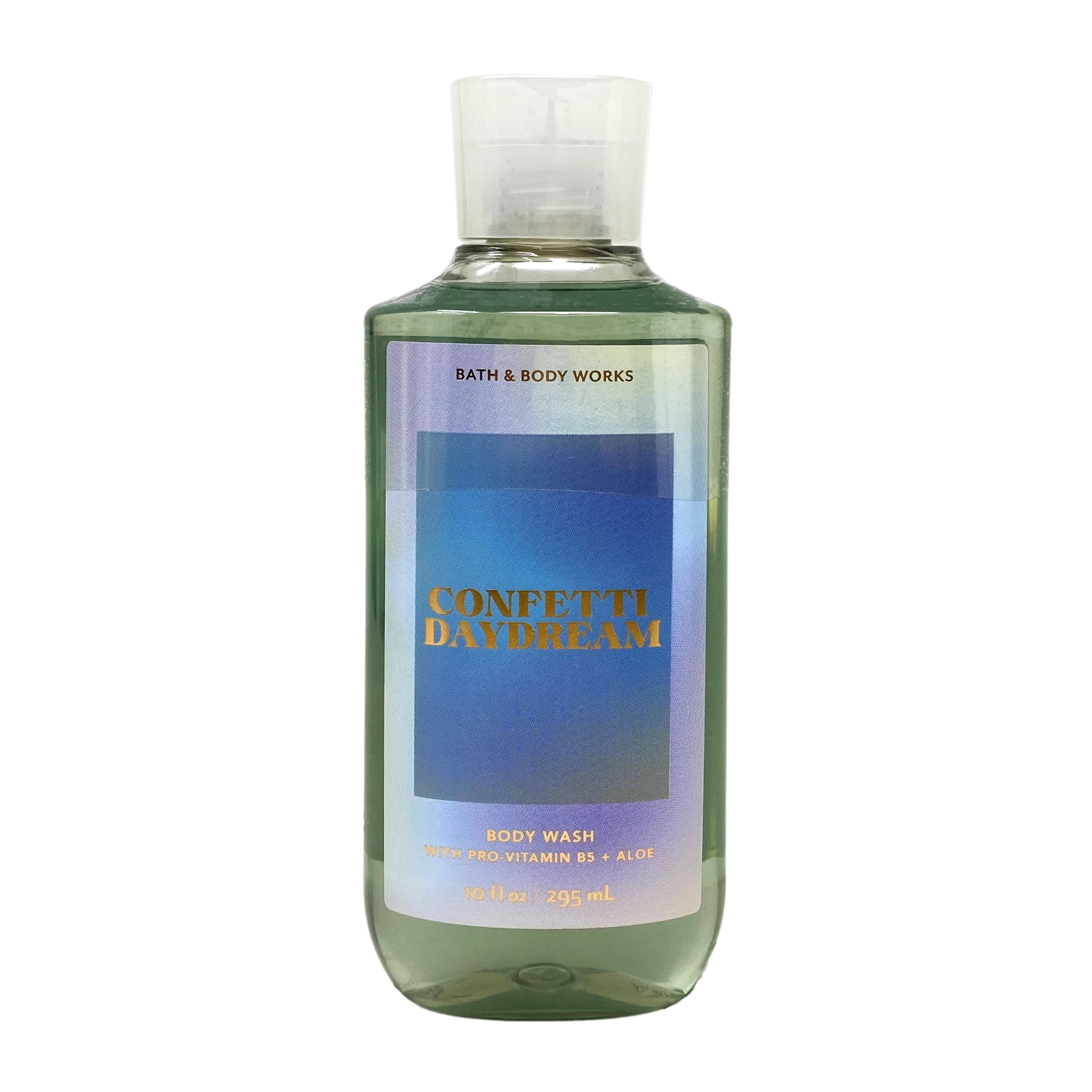 Bath & Body Works Confetti Daydream 3 Pack Body Wash Bundle with a Lavender Dream Bar Soap - Full Size