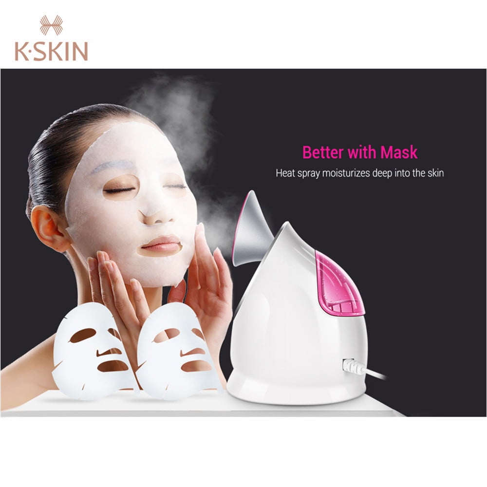 KSKIN Nano Ionic Facial Steamer Humidifier, Spa Atomizer and
