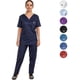 thumbnail image 1 of Uniforme Medico Pijama Quirurgica Mujer Recto Conjunto S Color Azul Marino, 1 of 5