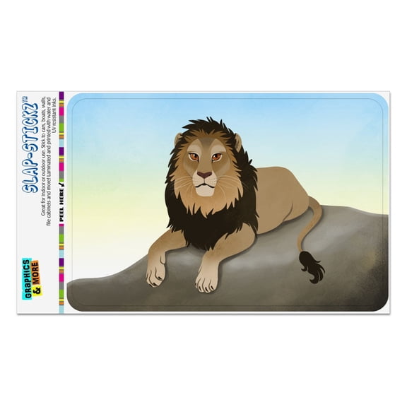 Lion on a Rock Home Business Office Sign