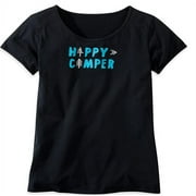 Outdoor Research Women's Happy Camper Tee, Black, Small