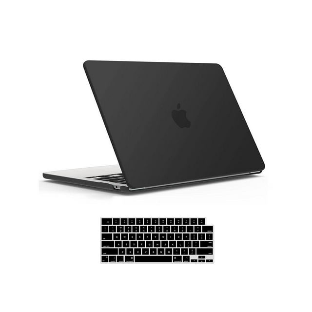 Compatible avec Étui pour MacBook Air 13,6 Pouces Modèle 2022 A2681 Puce M2 avec Écran Liquid Retina Touch ID, Étui de Protection pour Portable avec Housse de Clavier