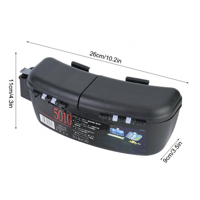 Fishing Tackle Storage Bag, Portable MultiFunctional Fishing Tackle Organizer Box Waist Bag for Lures Baits Hook