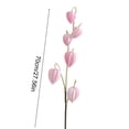 thumbnail image 3 of Qonioi Simulated Lantern Berries Floral Stems, 27.5 Inch Realistic Plastic Fruit Clusters for Home Decor, Versatile Fake Fruit Branches for Wedding Backdrops Table Settings Photography Props, 3 of 6