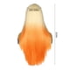 thumbnail image 4 of Xihbxyly Peluca de Pelo Largo, Sintética, Color Naranja, con Malla Interior Ajustable y Transpirable, 65 Cm de Largo, Ideal para Fiestas de Cosplay, Accesorio de Moda para Mujer, Estilo Cómodo., 4 of 7