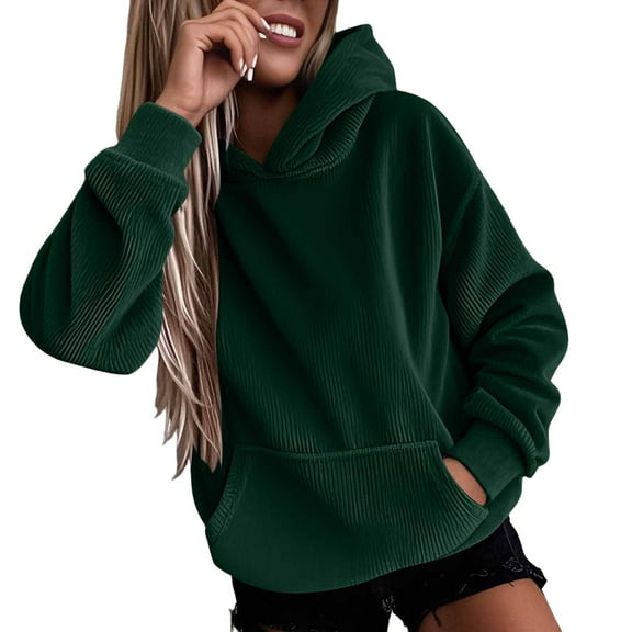 ZSQDM Crop Hoodies for Women Women's Oversized Sweaters 2026 Long Sleeve Knit Casual Pullover Sweater Fall Outfits Clothes Sweaters for Women Women Blending Sweatshirt