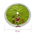 thumbnail image 2 of Falda Navidad 31 Pulgadas Funny Winter Fiest Decor Home Verde, 2 of 9