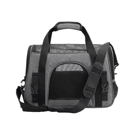 Pet Carrier Portable Pet Carrier Bag Soft Mesh Travel Bag for Small Pets Foldable Breathable Shoulder Crossbody Bag for Cats Dogs Outdoor Travel Shopping Hiking Pet Bag