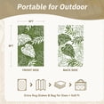 thumbnail image 7 of SIXHOME Outdoor Rug 5'x8' Waterproof Reversible Patio Rug Boho Geometric Indoor Outdoor Rugs Lightweight Plastic Straw Ourdoor Carpet for RV Camping Deck Balcony Modern Porch Decor Green, 7 of 7