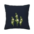 thumbnail image 1 of Square Throw Pillow Covers with Core, Floral Pastel Pattern Pillows for Sofa Beds, 20"x20", 1 of 9