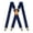 Navy, variant on Qcwqmyl Brown Suspenders for Men with Swivel Hooks Work Suspenders Adult Wedding Casual Formal
