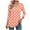 Black, variant on zbxnLI Plus Size Women's Square Neck Tops 3/4 Sleeve Shirts Polka Dot Casual Basic Tees Spring Summer Clothes