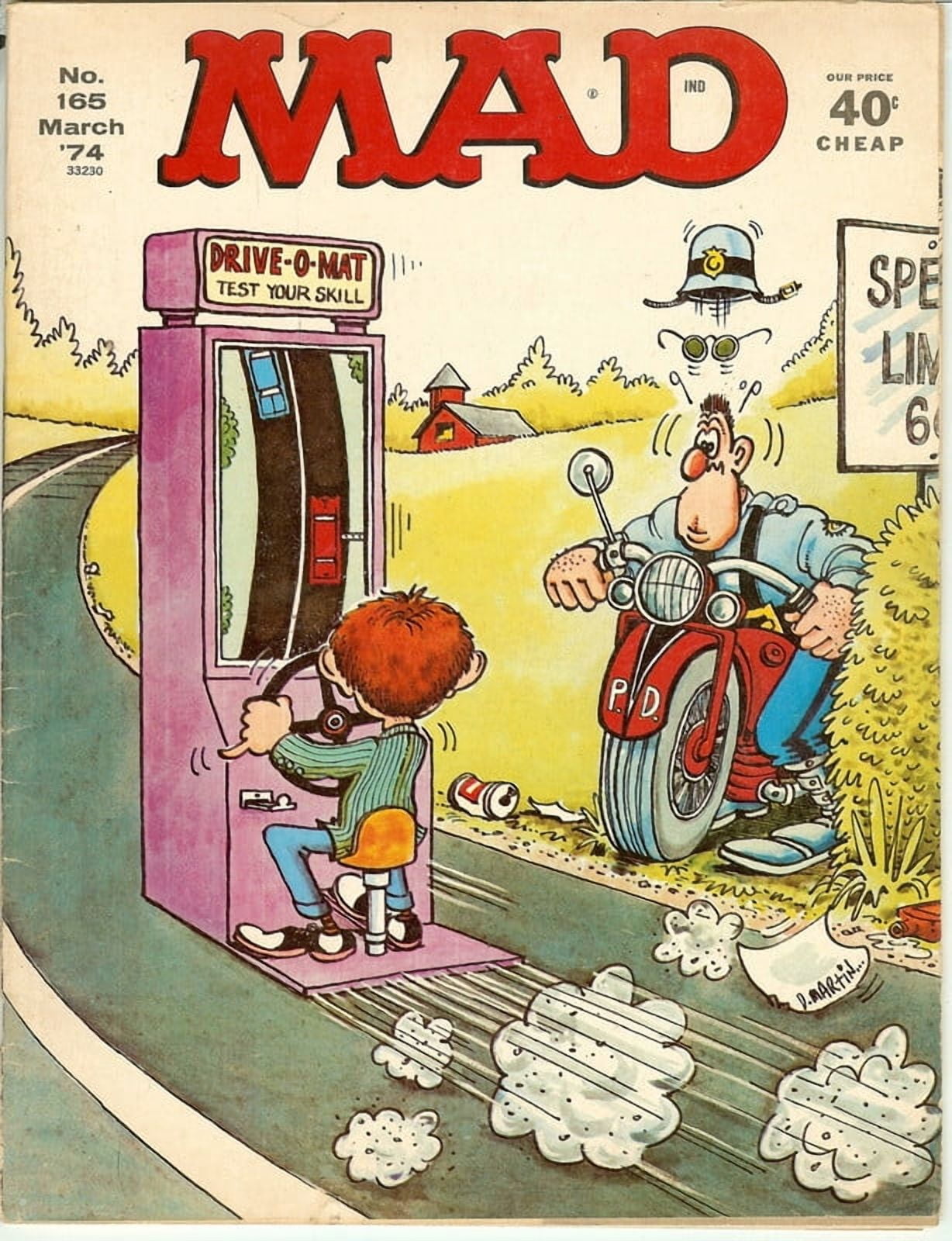 MAD Magazine #165 March 1974