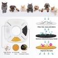 thumbnail image 3 of NISPIRA Triple Filtration Charcoal Water Filter Set Replacements for Veken 67oz, 95oz 135oz Automatic Stainless Steal Cat Water Fountain, Dog Water Fountain Dispenser 12 Sets, 3 of 5