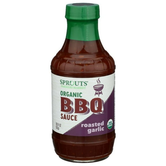 SPT Organic Roasted Garlic BBQ Sauce 19.5 oz