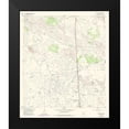 thumbnail image 2 of USGS 15x17 Black Modern Framed Museum Art Print Titled - Armstrong Texas Quad - USGS 1956, 2 of 5