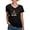 Black, variant on CafePress - Speckled Sussex Chickens Women's V Neck Dark T Shi - Women's V-Neck Dark T-Shirt