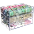 thumbnail image 2 of Deflecto Washi Tape Storage Cube-Clear, 10"Wx7"Hx6.8"D, 2 of 10