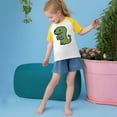 thumbnail image 6 of Virmaxy Toddler Boys Girls Kawaii Dinosaur Print T-Shirt Children'S Trendy Plunger Short Sleeve Blouses 2025 Summer Lightweight Loose Fit Crewneck Blouses Tops Yellow-2 7 Years, 6 of 8