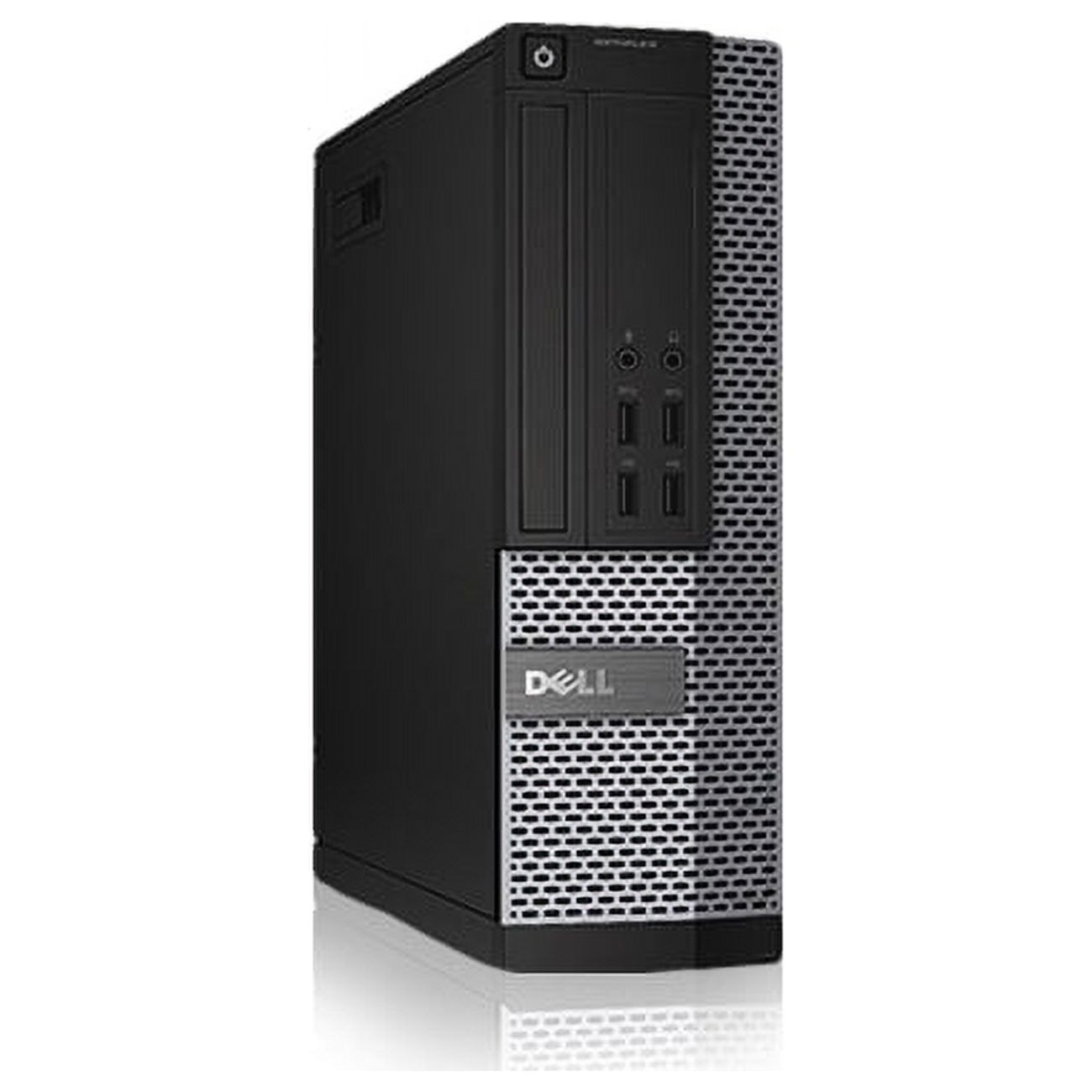 Restored Dell Optiplex Desktop Computer 2.8 GHz Core i7 Tower PC, 16GB, 2TB HDD, Windows 10 x64, 19" Dual Monitor , USB Mouse & Keyboard (Refurbished) - image 2 of 3