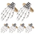 thumbnail image 4 of SHISUYAN 6pcs Napkin Rings for Halloween Ghost Hand Design Napkin Holders Buckle Serviette Rings, 4 of 8