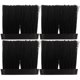thumbnail image 2 of 4pcs Fireplaces Cleaning Brush Heads Kitchen Brushes Fireplace Hand Brooms Replacement, 2 of 3