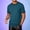 A_Blue, variant on LMOIPLI Mens Textured Crew Neck Short Sleeve T Shirt with Contrast Trim Casual Breathable Ringer Tee for Streetwear and Daily Wear Blue M