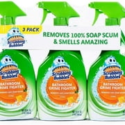 Scrubbing Bubbles Bathroom Grime Fighter Spray, Citrus, 32 Ounces Set of 3