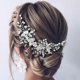thumbnail image 1 of Diadema de novia para el cabello, diseño de hojas de flores y perlas, accesorios para el cabello para mujeres, perla, 1 of 4