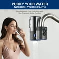 thumbnail image 3 of sumerain Faucet Mounted Water Filtration System,Water Filter for Sink, Lead Reducing Water Purifier for Fluoride, Chlorine & Heavy Metals-No Tools Required, 3 of 16